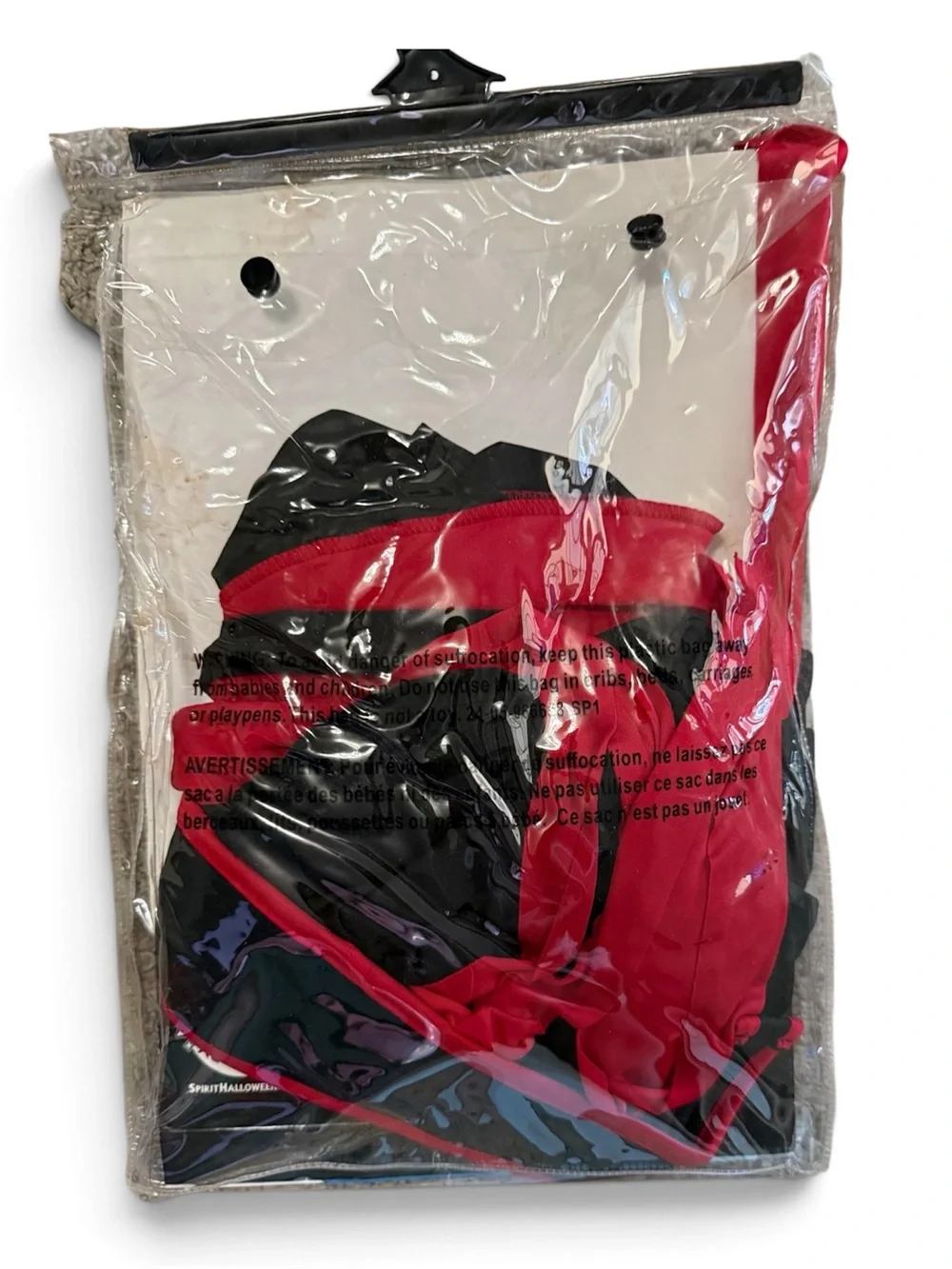 Spirit Warrior Ninja Toddler Costume - Black and Red